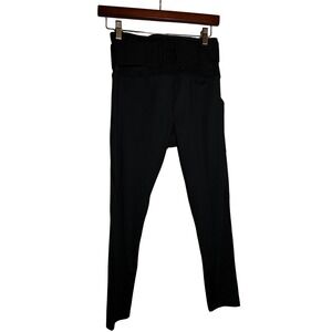 Copper Life Womens L Compression Leggings Adjustable Back Support Belt Active